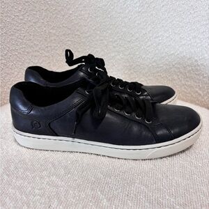 Born Women's Black Leather Sneakers